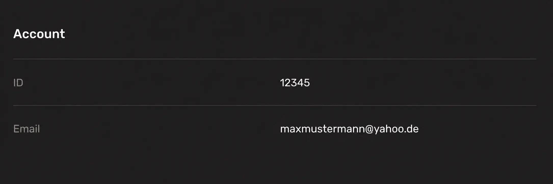 TradeQuo User ID Standort